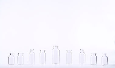 Màn hình in Dược phẩm Clear Glass Bottles / Thủy tinh Thủy tinh Lọ