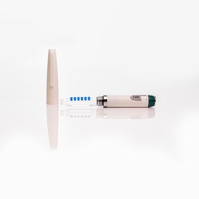 Thiết bị tự tiêm Insulin slimline bao gồm Nhắc nhở liều lượng đảm bảo theo dõi liều lượng insulin chính xác và quản lý điều trị bệnh tiểu đường