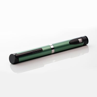 Ống tiêm chứa cartridge 3ml có kim ẩn, đã được chứng nhận CE, KHÔNG phù hợp cho việc phân phối thuốc chính xác và thu thập mẫu trong phòng thí nghiệm