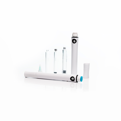 Bút tiêm dùng một lần hai khoang với hộp mực hai khoang 4ml và độ chính xác liều tối thiểu 0,01ml